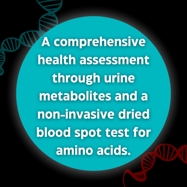 BMX Urine Organic Acids (BMX OAT) add-on to Biometrix Urine Amino Acids Test (BMX Urine-AA)