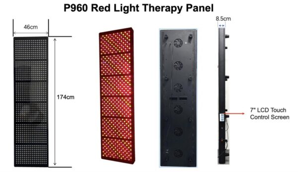 P960 Full Body Red Light Therapy Panel