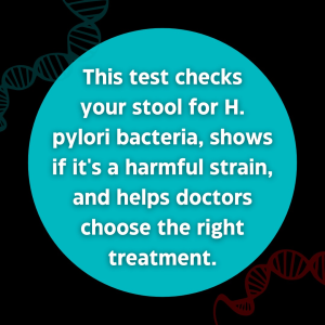 DSL H.Pylori DNA Stool Profile (with Antibiotic Resistance Genes & Virulence factor testing)